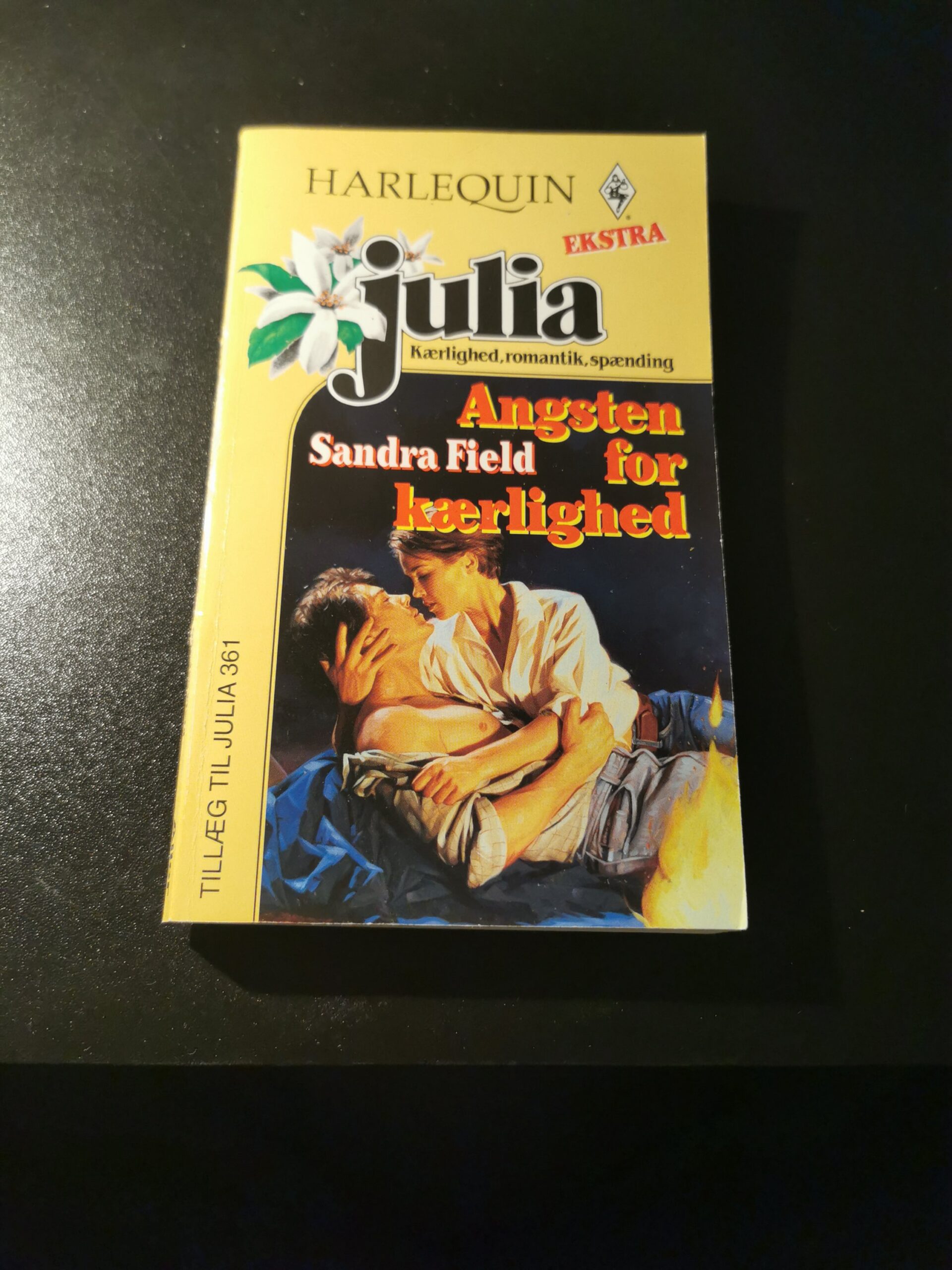 Angsten for kærlighed, Sandra Field, Harlequin, Julia, nr. 361/1999 Tillæg