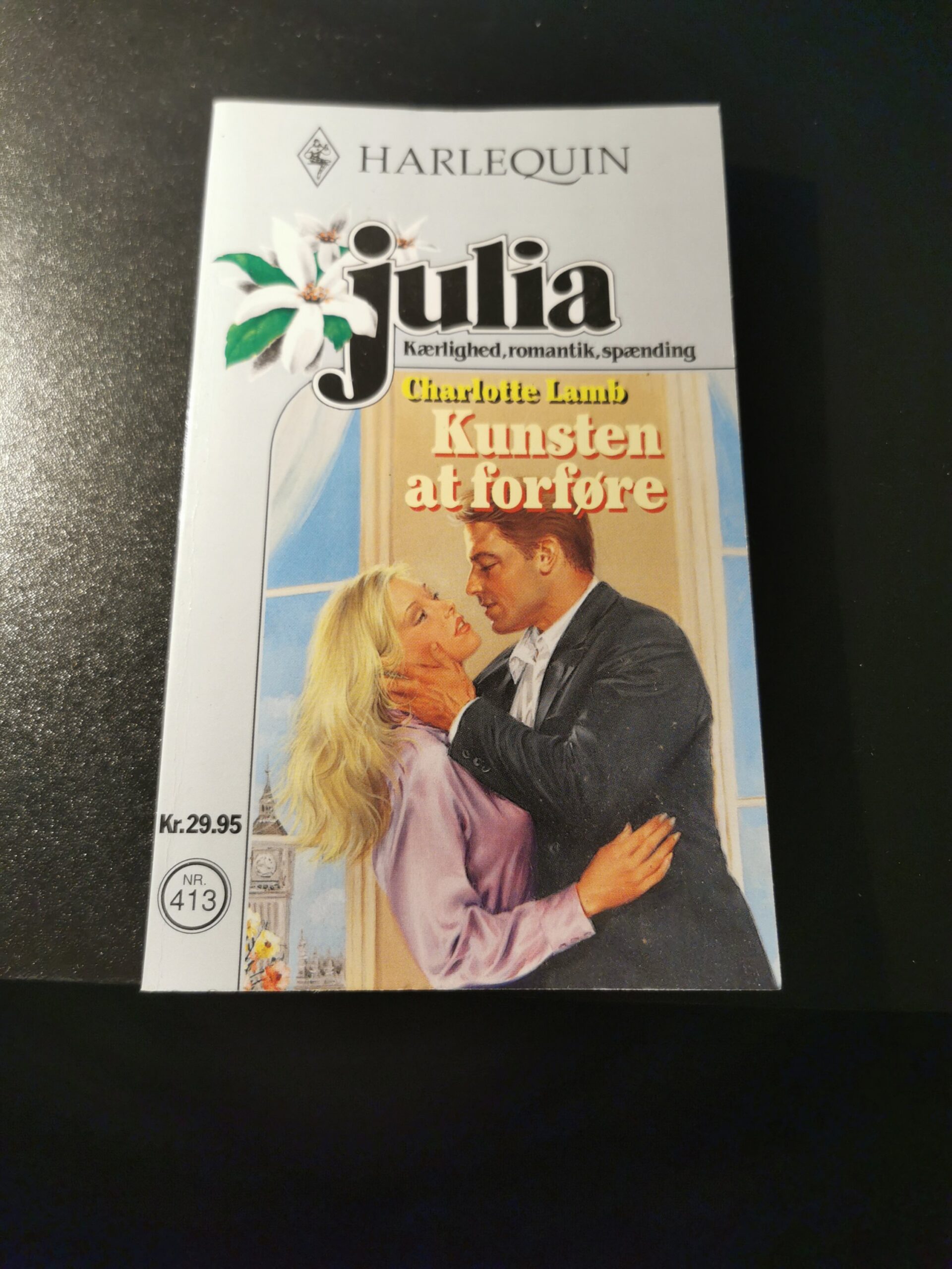 Kunsten at forføre, Charlotte Lamb, Harlequin, Julia, nr. 413/2000