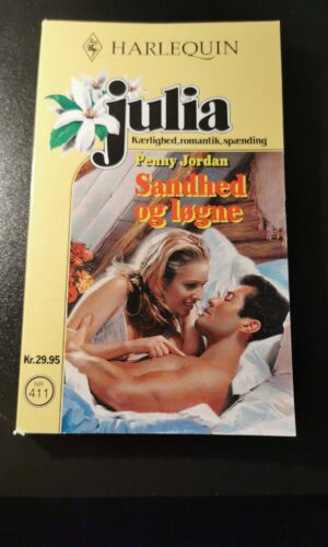 Sandhed og løgne, Penny Jordan, Harlequin, Julia, nr. 411/2000