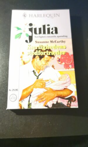 Kærlighedens stedfortræder, Susanne McMarty, Harlequin, Julia, nr. 410/2000