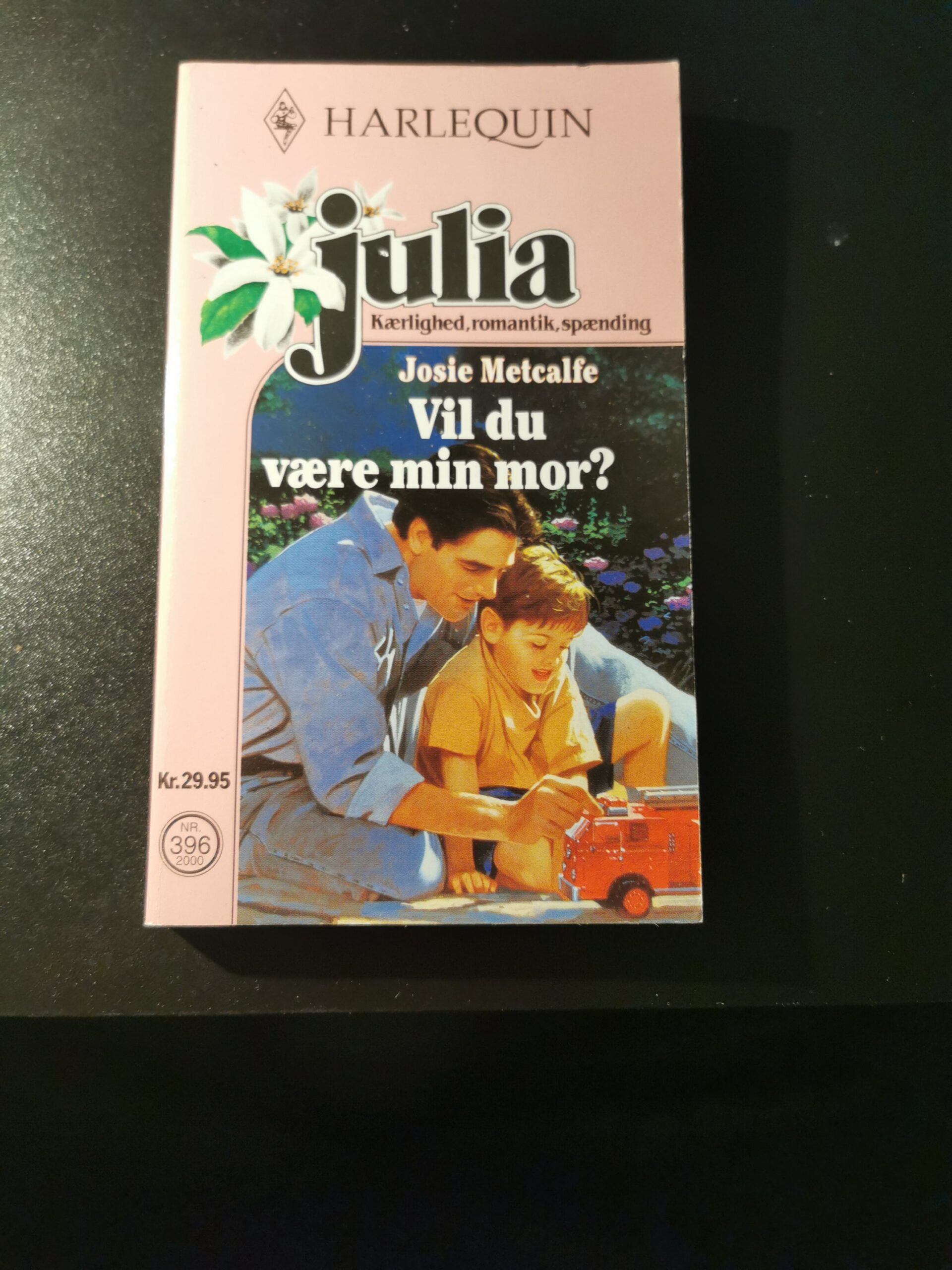 Vil du være min mor, Josie Metcalfe, Harlequin, Julia, nr. 396/2000