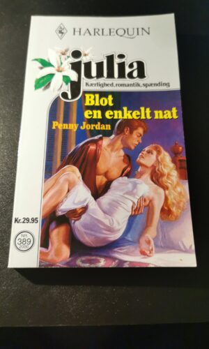 Blot en enkelt nat, Penny Jordan, Harlequin, Julia, nr. 389/2000