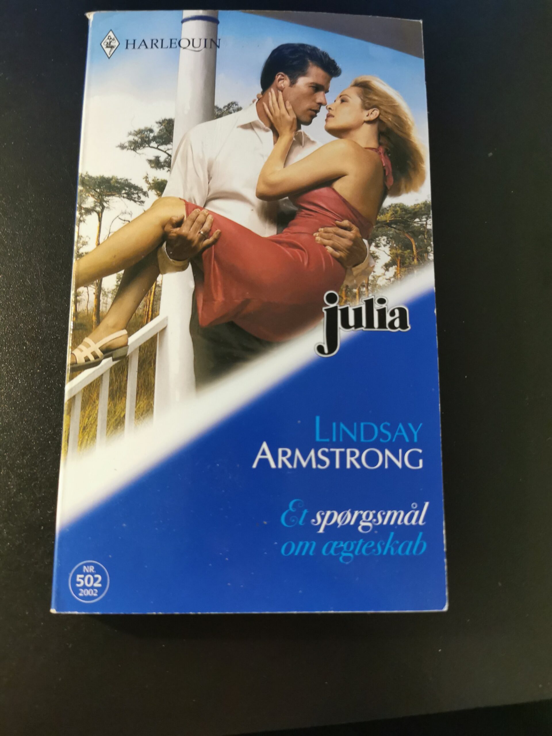 Et spørgsmål om ægteskab, Lindsay Armstrong, Julia, Harlequin, Nr. 502/2002