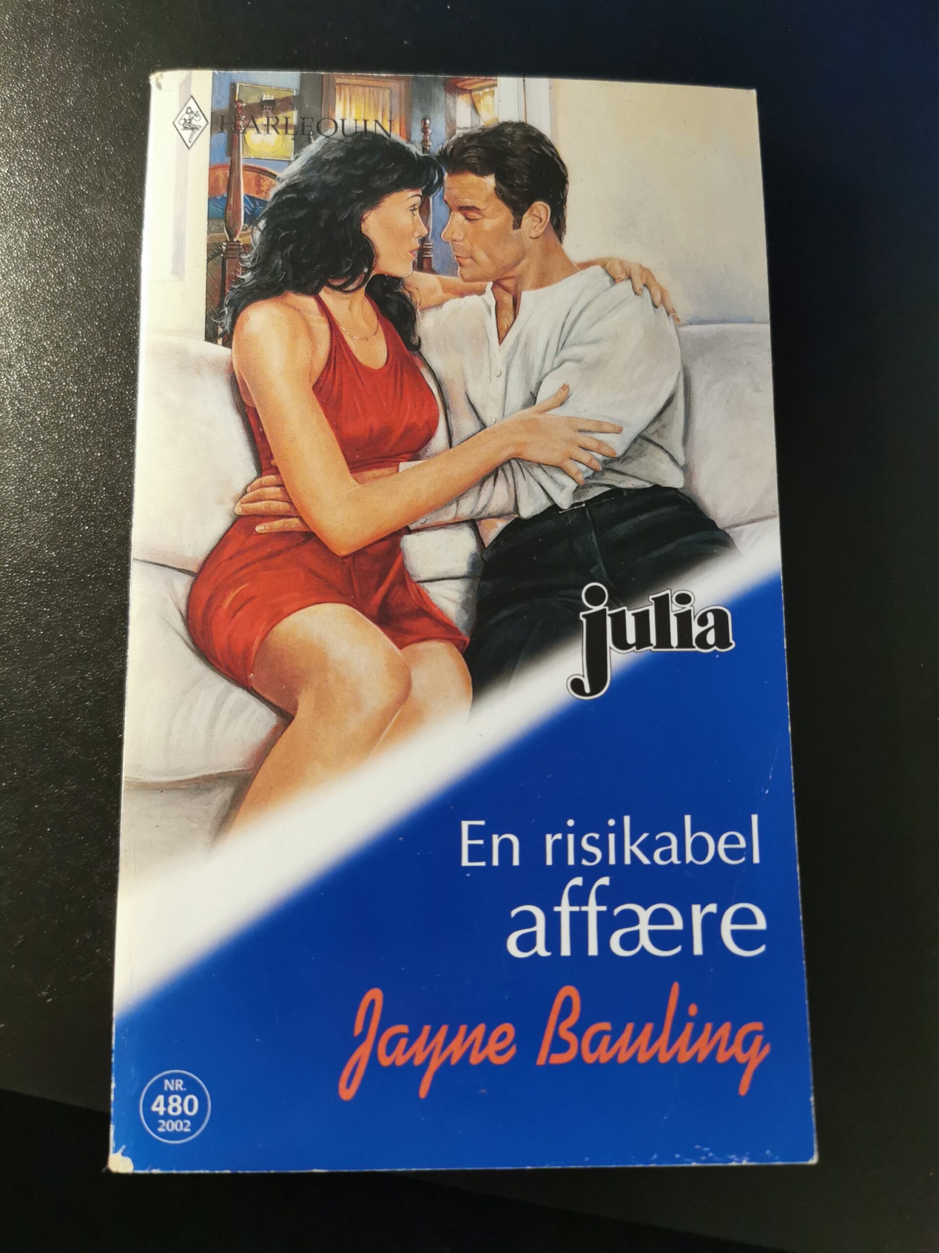 En risikabel affære, Jayne Bauling, Julia, Harlequin, Nr. 480/2002