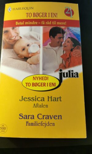 Aftalen, Jessica Hart, Familiefejden, Sara Craven, Julia, Harlequin, Nr. 500/2002