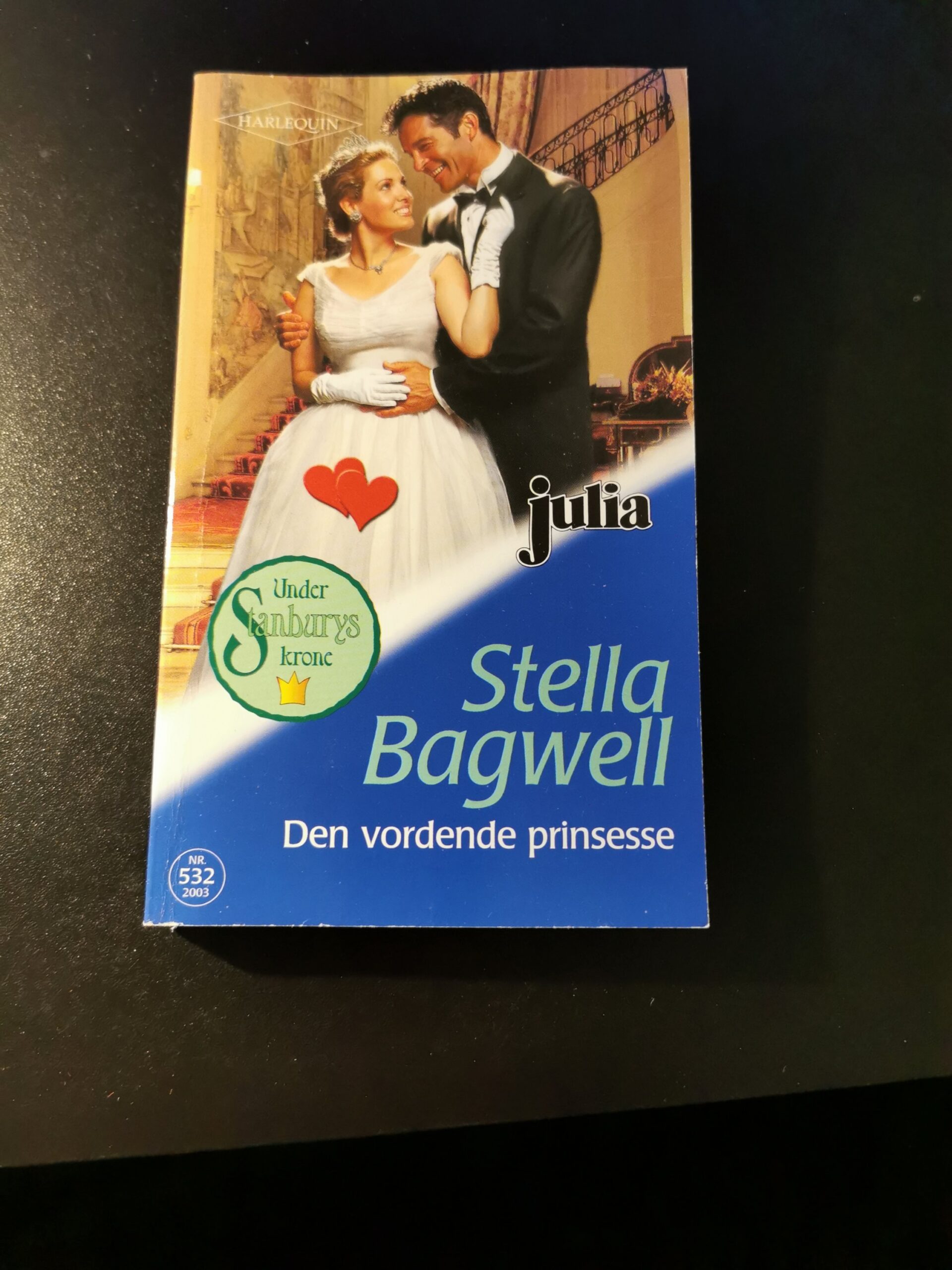Den vordene prinsesse, Stella Bagwell, Julia, Harlequin, Nr. 532/2003