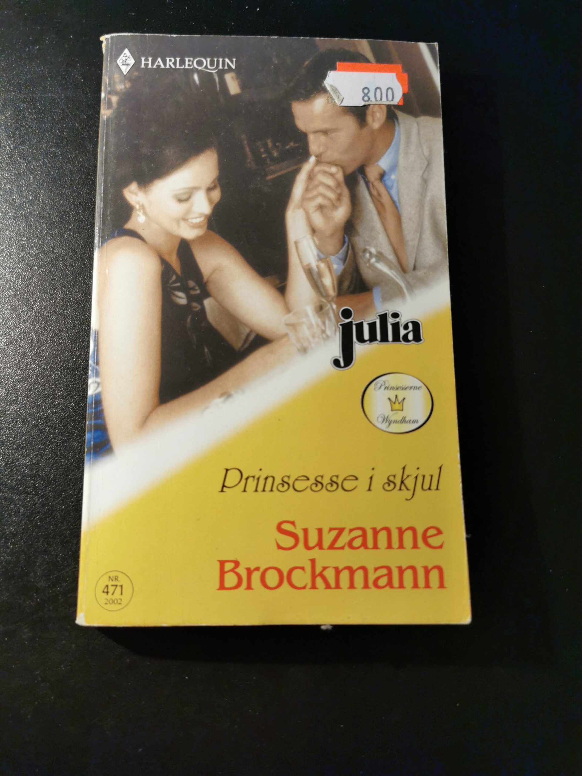 Suzanne Brockmann, Prinsesse i skjul, Harlequin, Julia, Nr. 471/2002