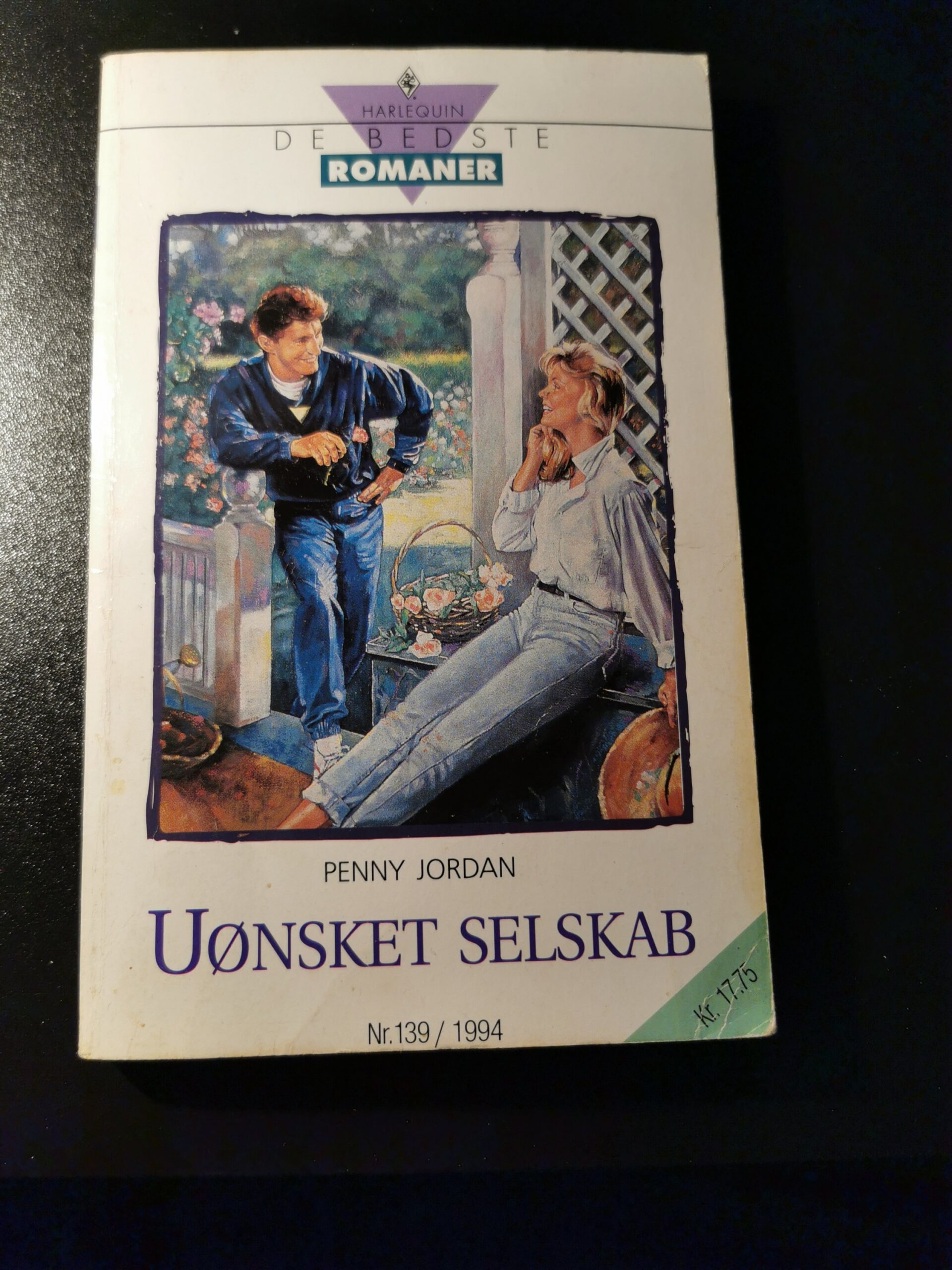 Uønsket selskab - Penny Jordan - Harlequin - Nr 139/1994
