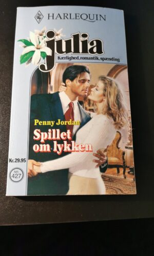 Spillet om lykken, Penny Jordan, Julia, Harlequin, Nr 427