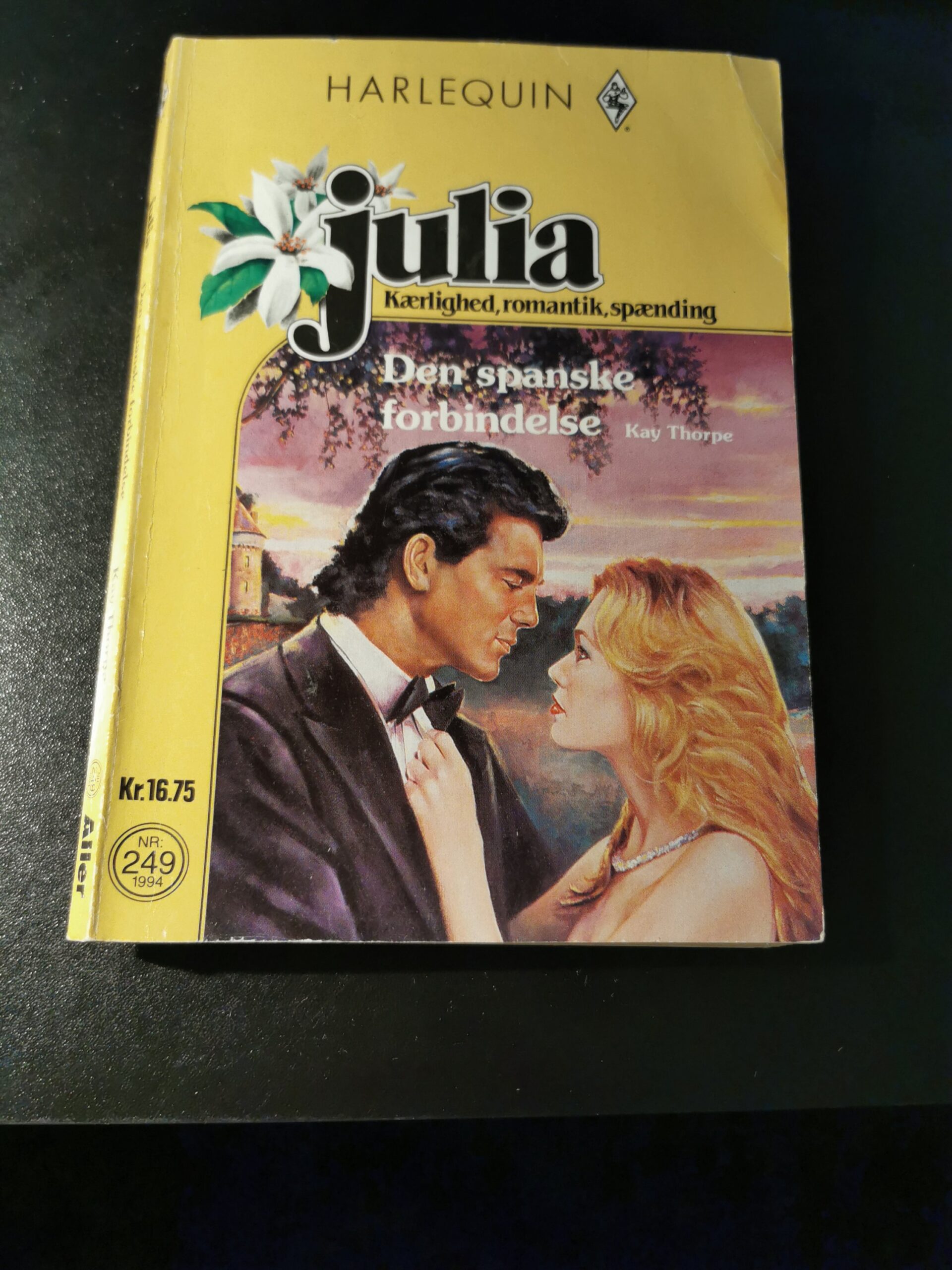 Den spanske forbindelse, Kay Thorpe, Julia, Harlequin, Nr. 249/1994