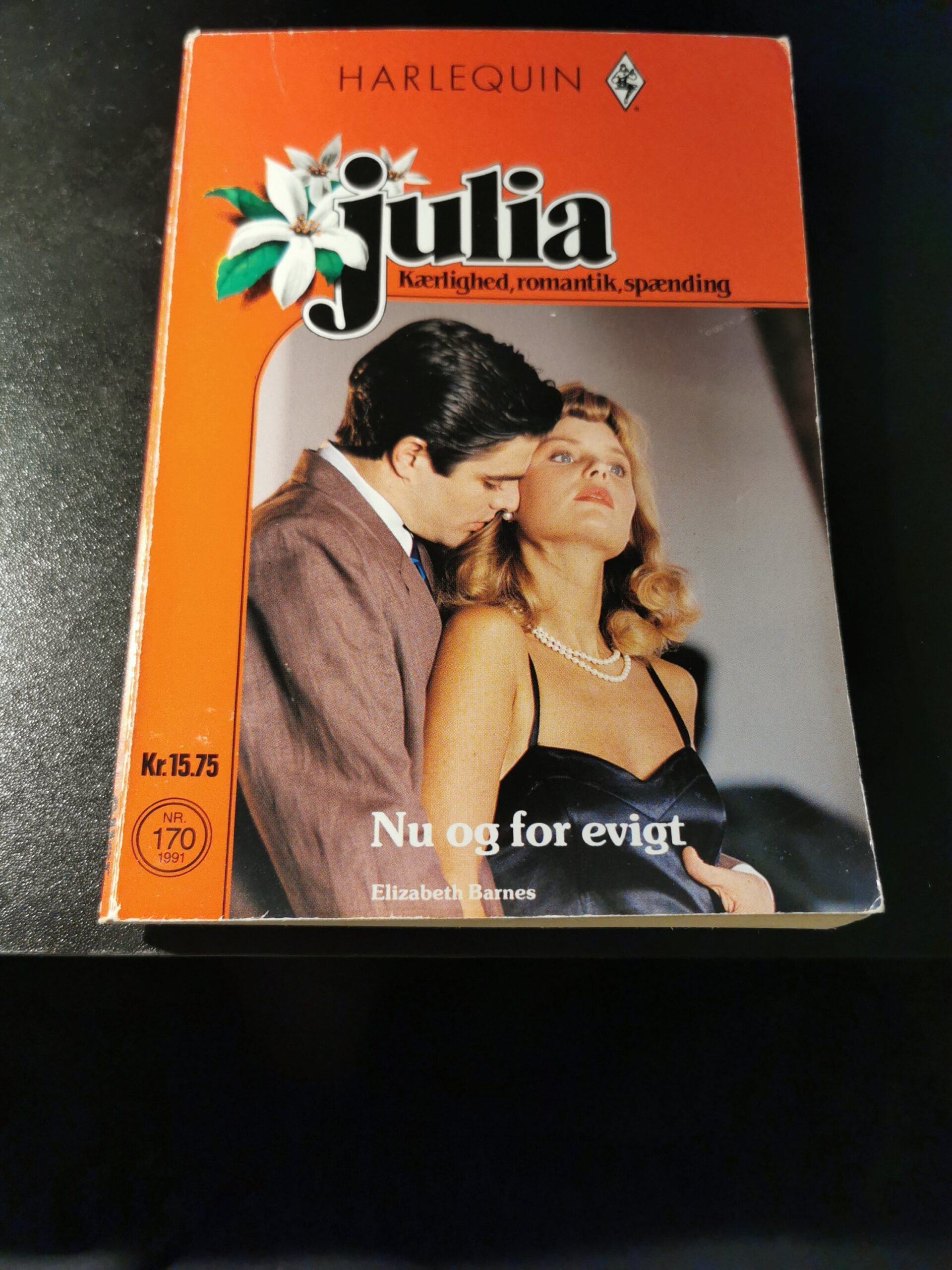 Nu og for evigt, Elizbeth Barnes, Julia, Harlequin, Nr. 170/1991