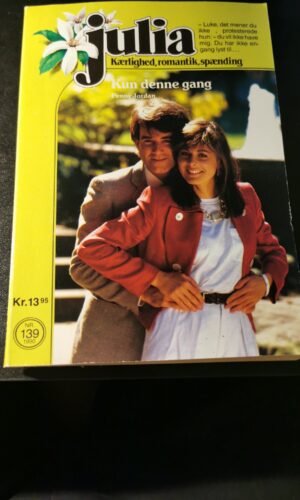 Kun denne gang, Penny Jordan, Julia, Harlequin, Nr. 139/1990