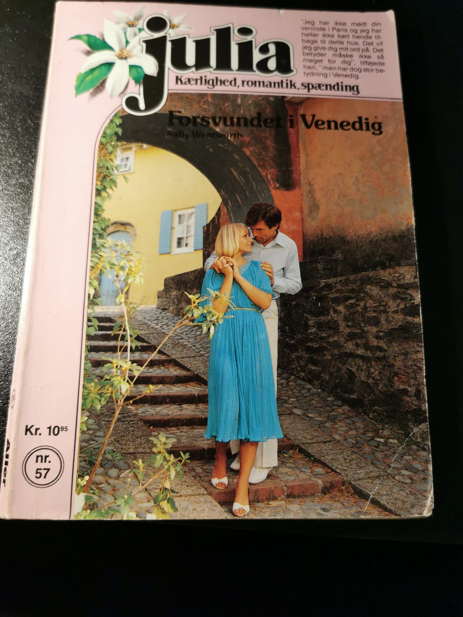 Forsvundet i Venedig, Sally Wentworth, Aller, Julia, Nr. 57