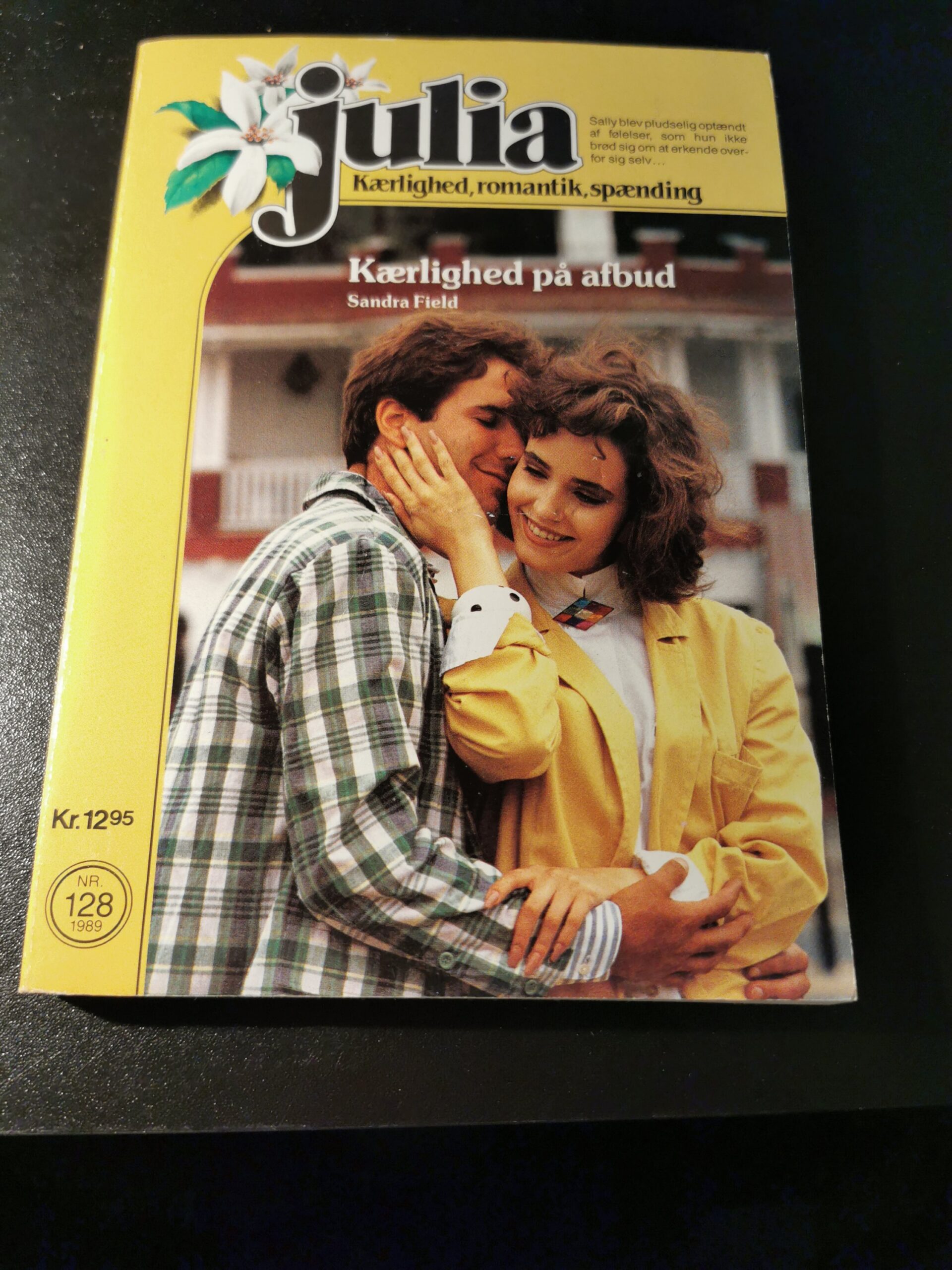 Kærlighed på afbud, Sandra Field, Julia, Harlequin, Nr. 128/1989