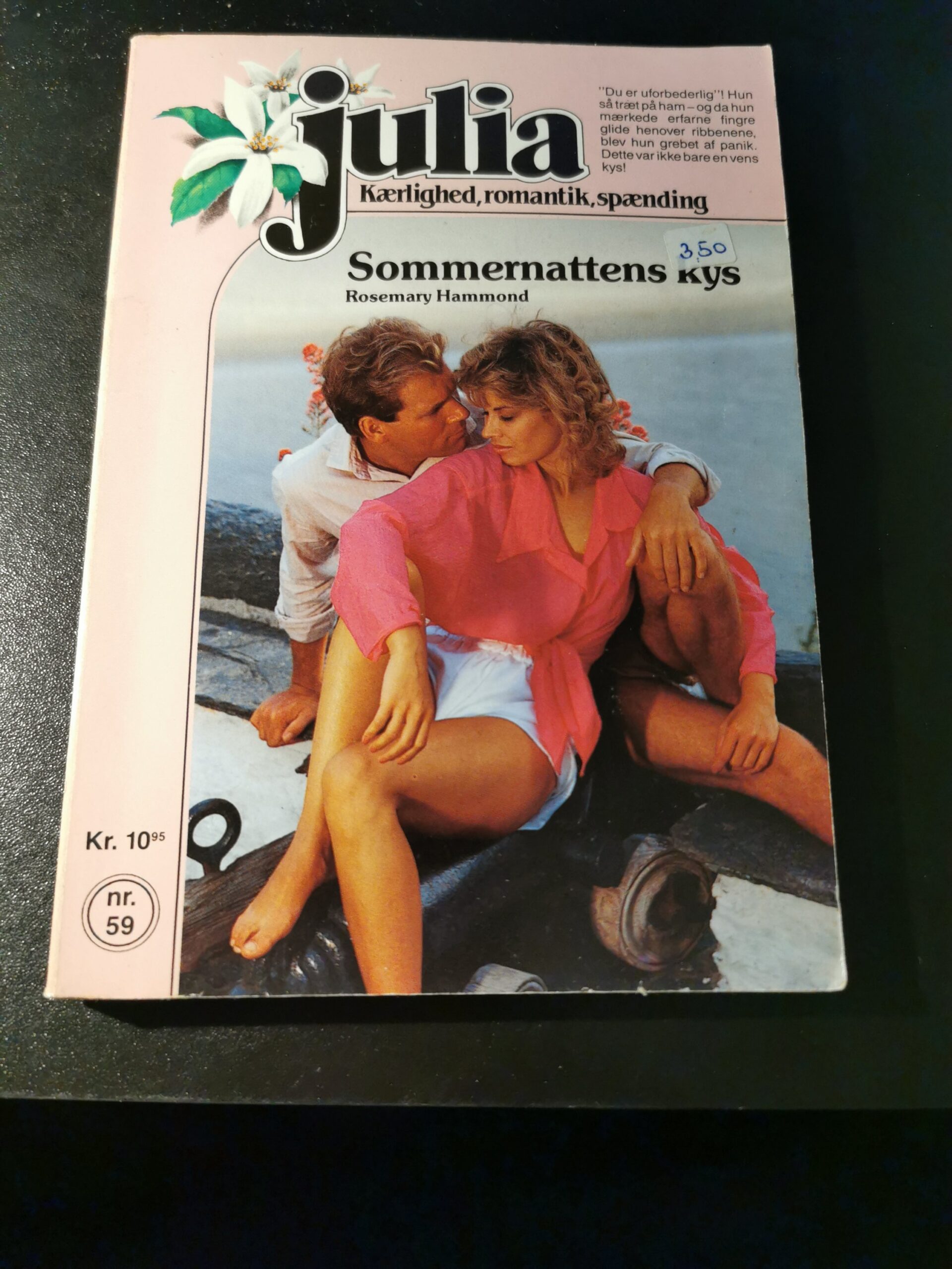 Sommernattens kys, Rosemary Hammond, Julia, Harlequin, Nr. 59