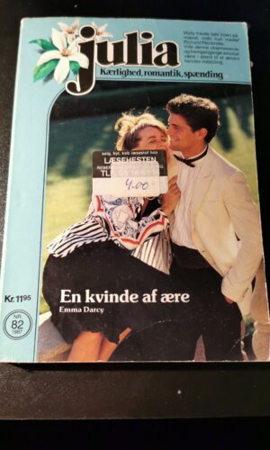 En kvinde af ære, Emma Darcy, Julia, Nr. 82/1987