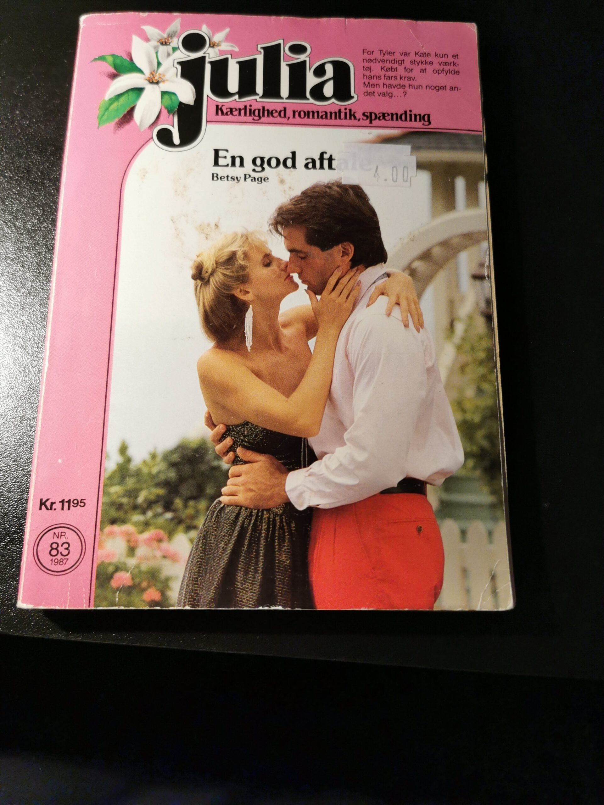 En go aftale, Betsy Page, Julia, Nr. 83/1987