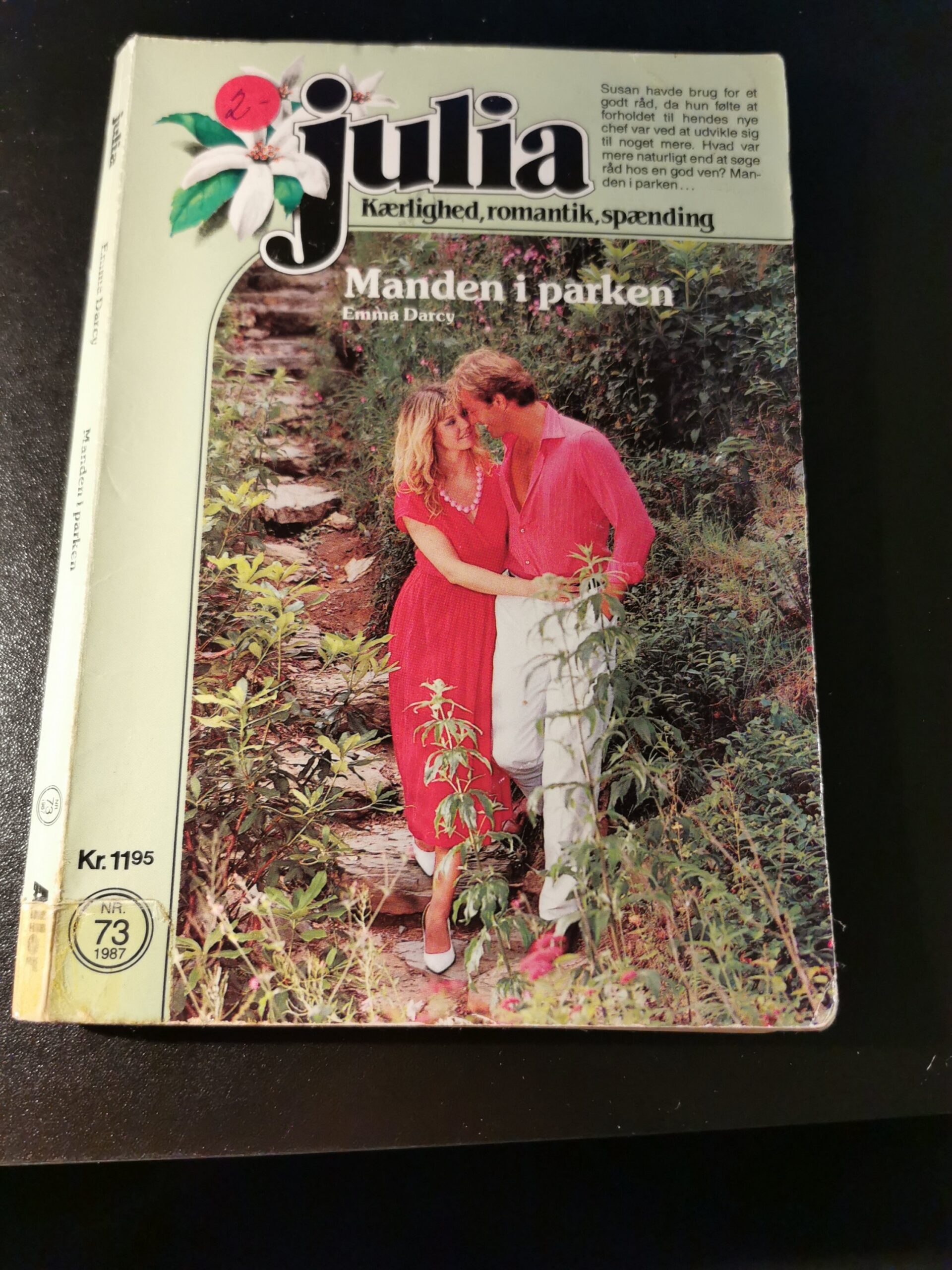 Manden i parken, Emma Darcy, Julia, Nr. 73/1987