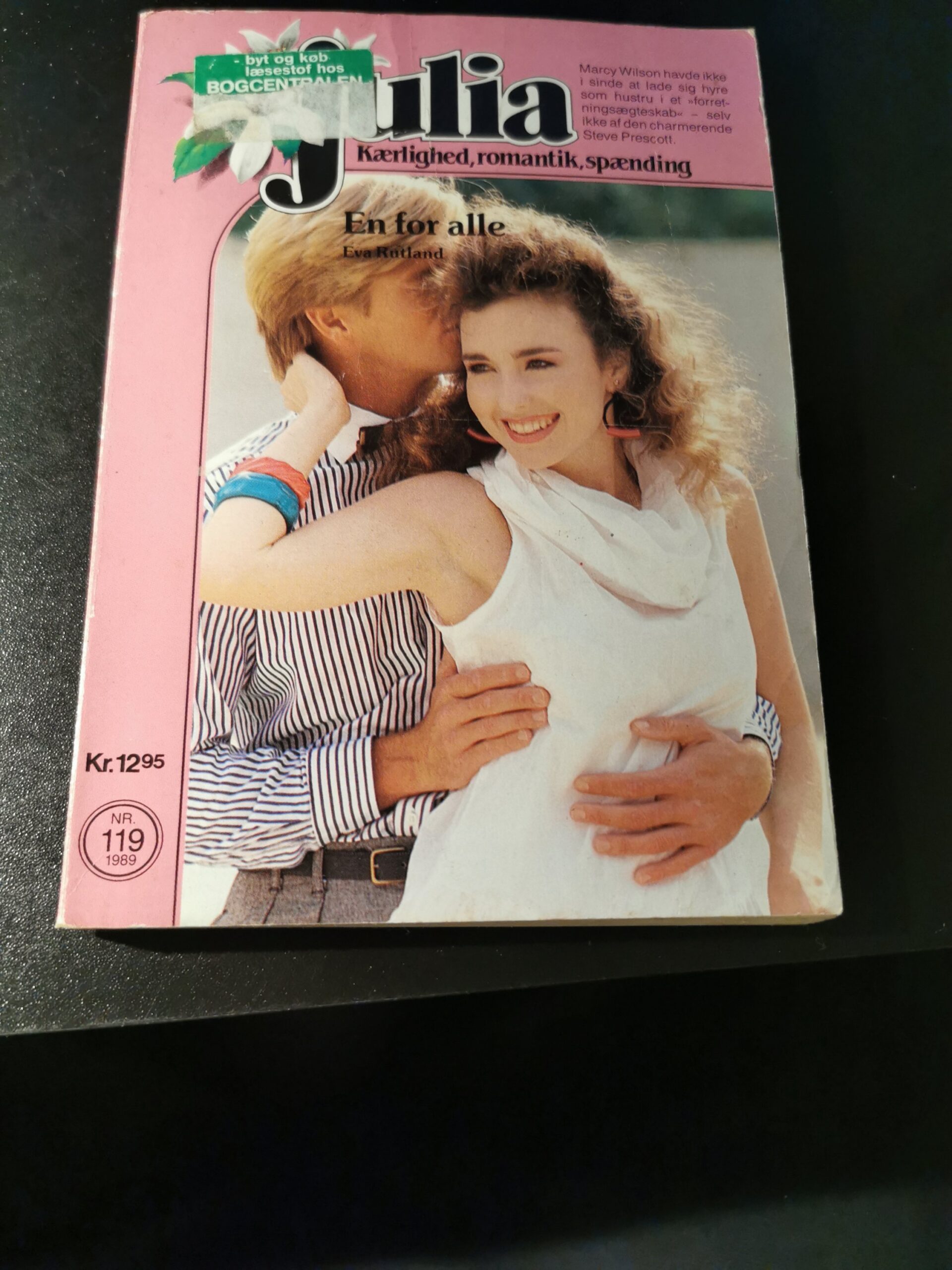 En for alle, Eva Rutland, Julia, Nr. 119/1989
