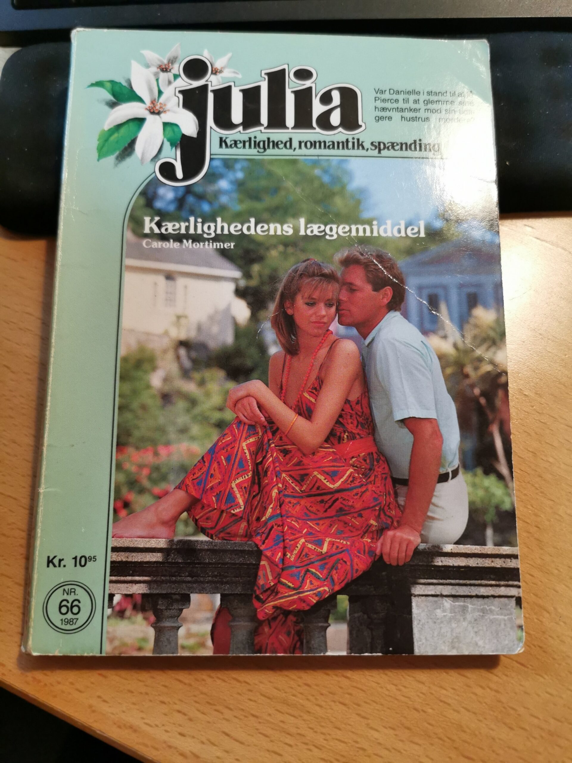 Kærlighedens Lægemiddel, Carole Mortimer, Julia, Nr. 66/1987