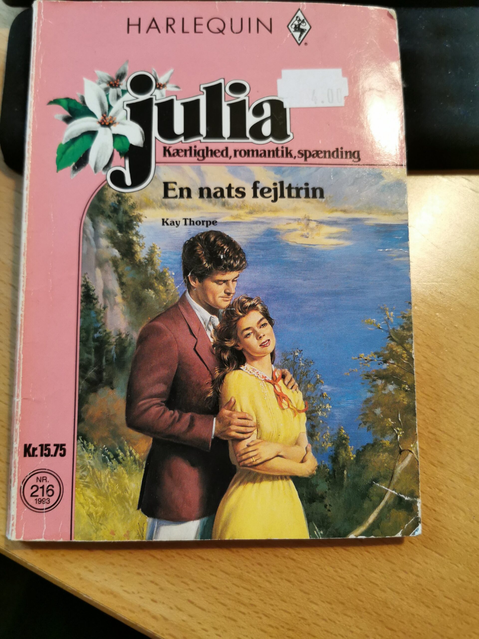 En nats fejltrin, Kay Thorpe, Julia, Nr. 216/1993