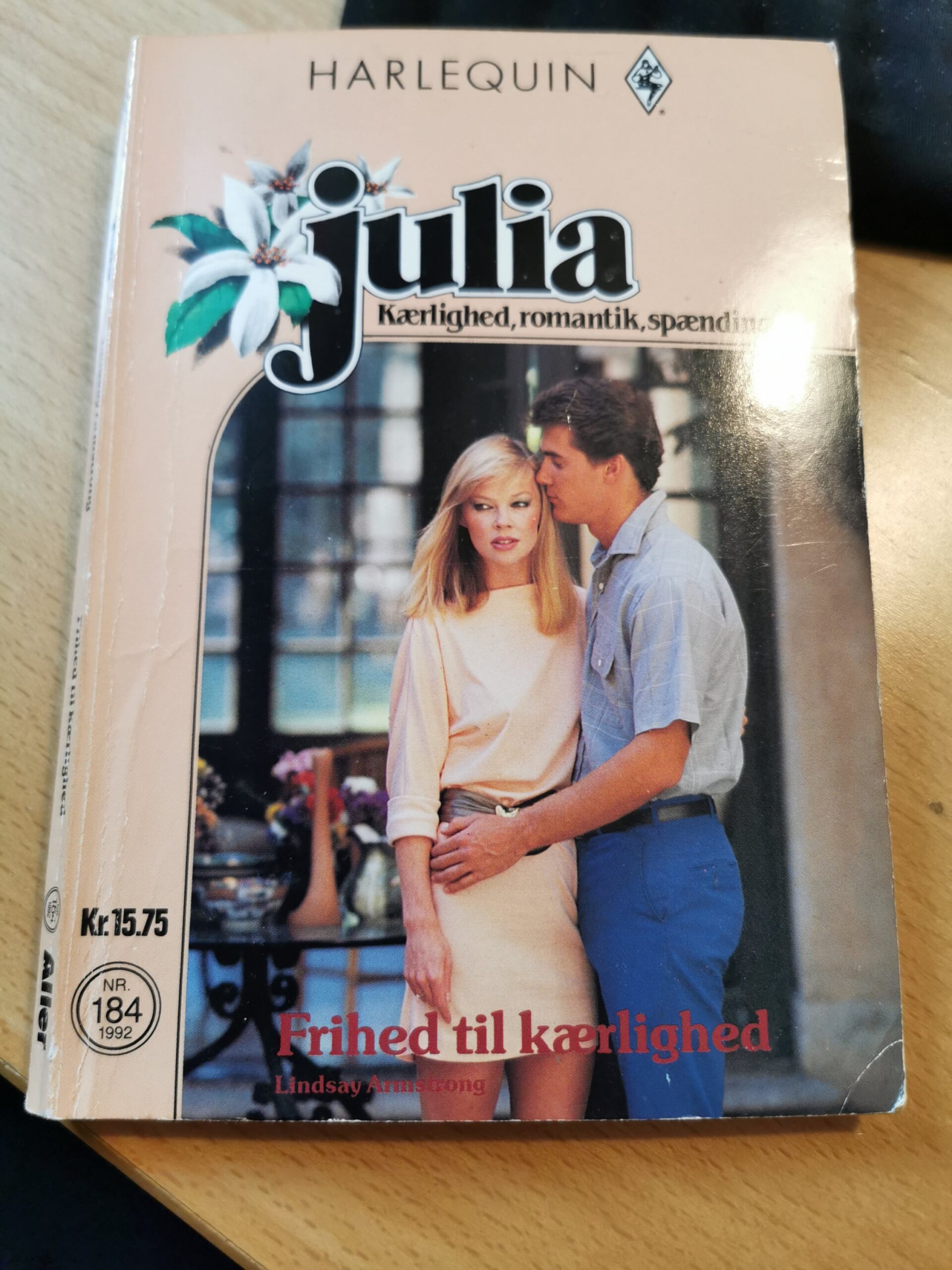 Frihed til kærlighed, Lindsay Armstrong, Julia, Nr. 184/1992