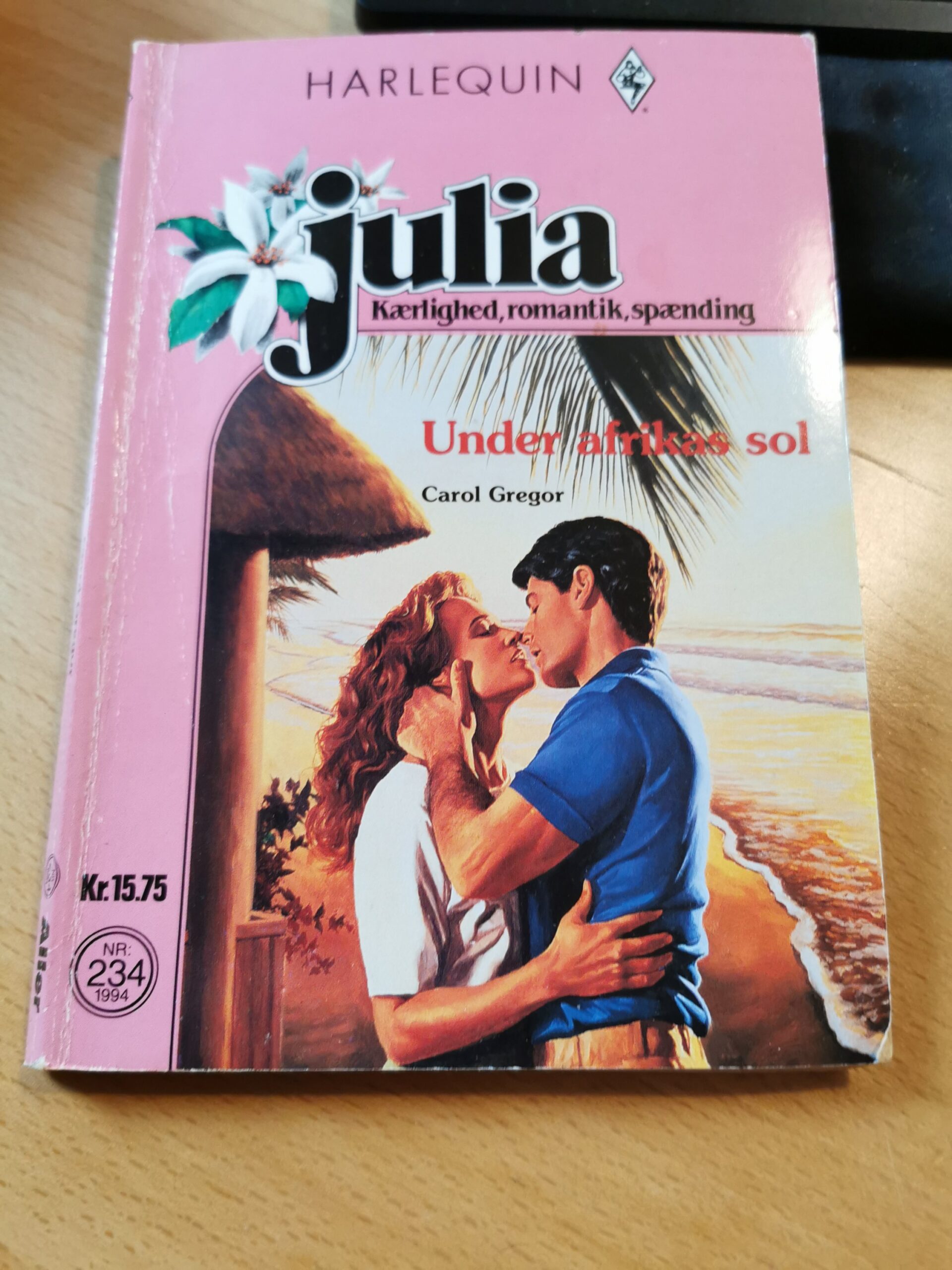 Under Afrikas sol, Carrol Gregor, Julia, Nr. 234/1994