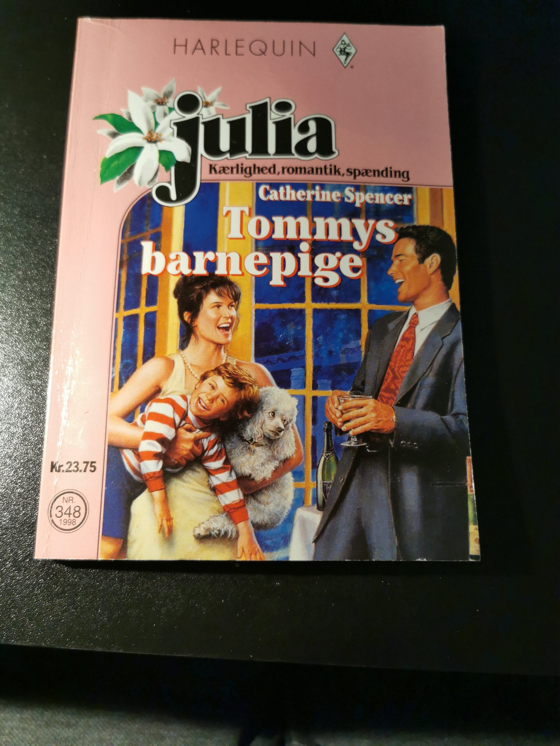 Tommys barnepige, Catherine Spencer, Julia, HARLEQUIN, Nr. 348/1998
