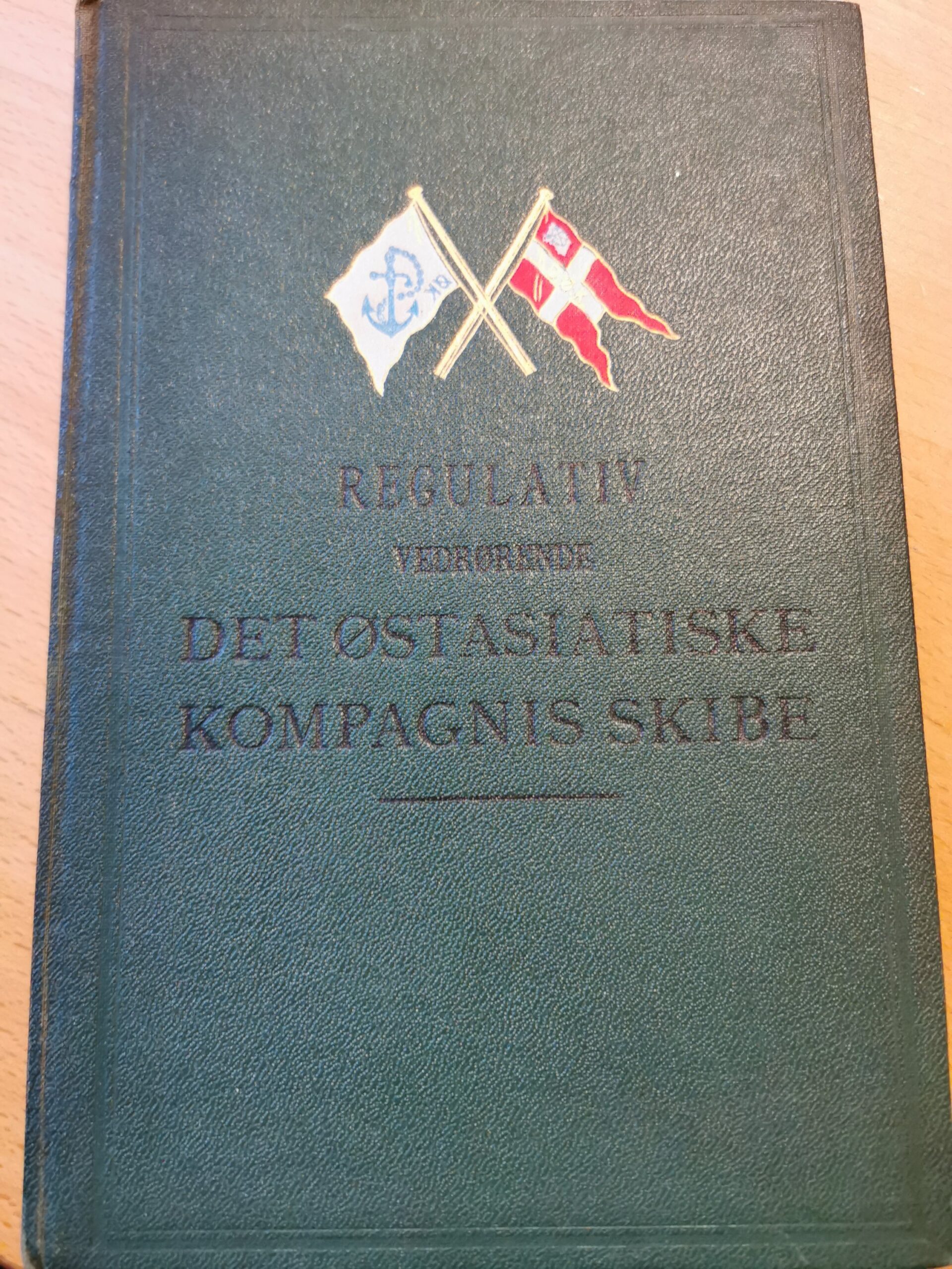 Regulat IV, Vedrørende Det Østasiatiske Kompagnis Skibe