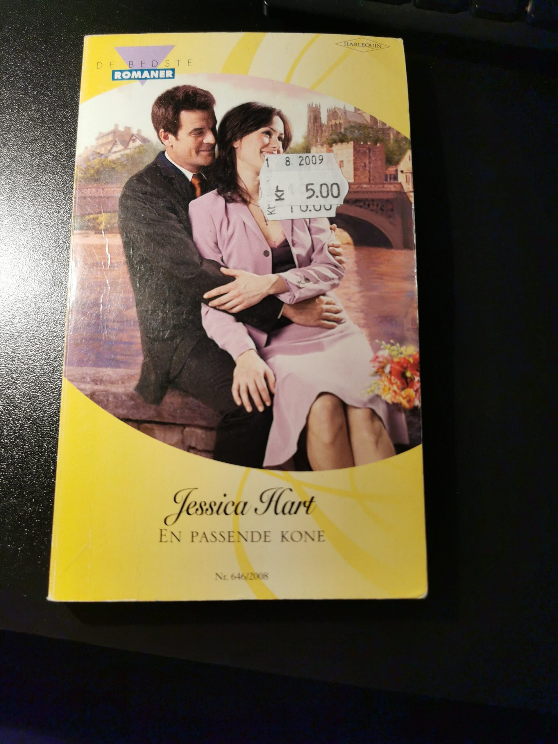 En passende kone, Jessica Hart, Harlequin, De bedste romaner, Nr 646/2008