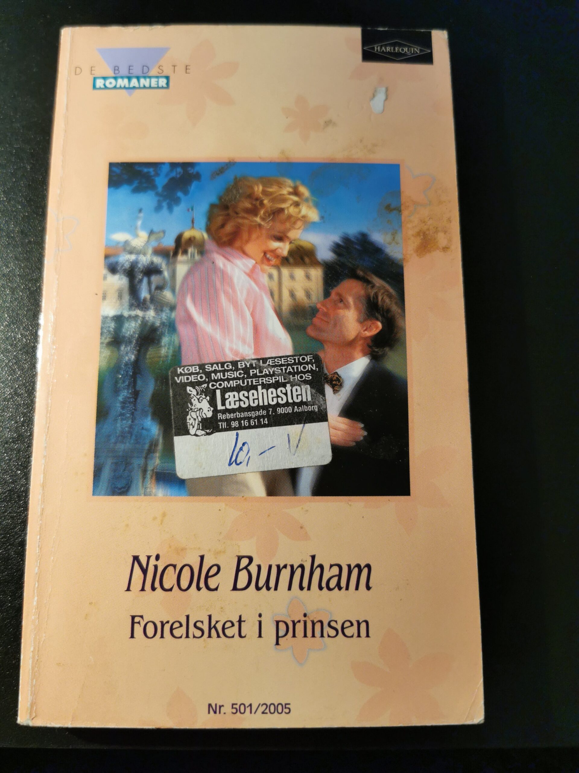 Forelsket i prinsen, Nicole Burnham, De bedste romaner, Harlequin, Nr 501/2005
