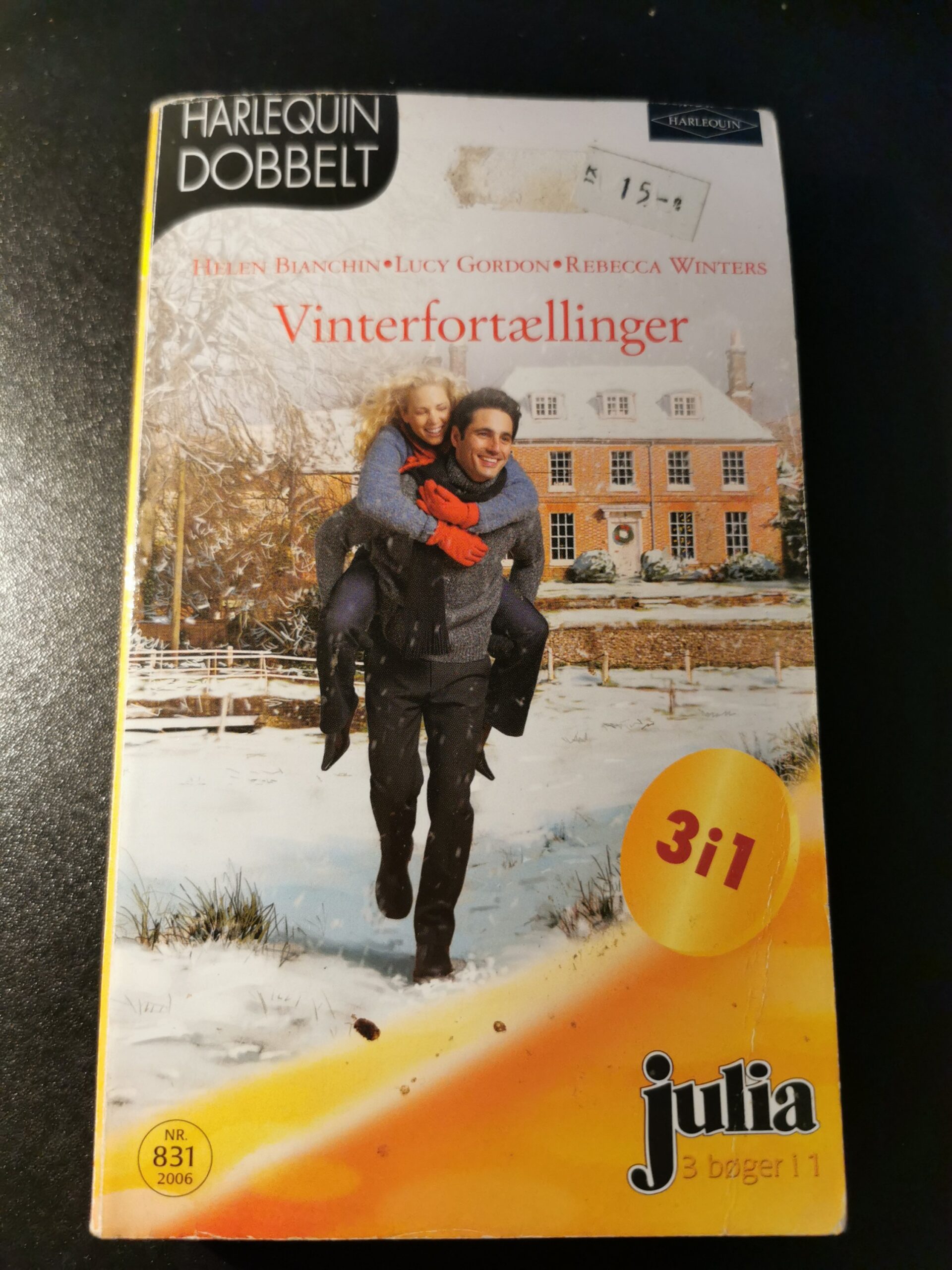Vinterfortællinger, Helen Bianchin, Lucy, Rebecca Winters, Julia, Harlequin, Nr 831/2006