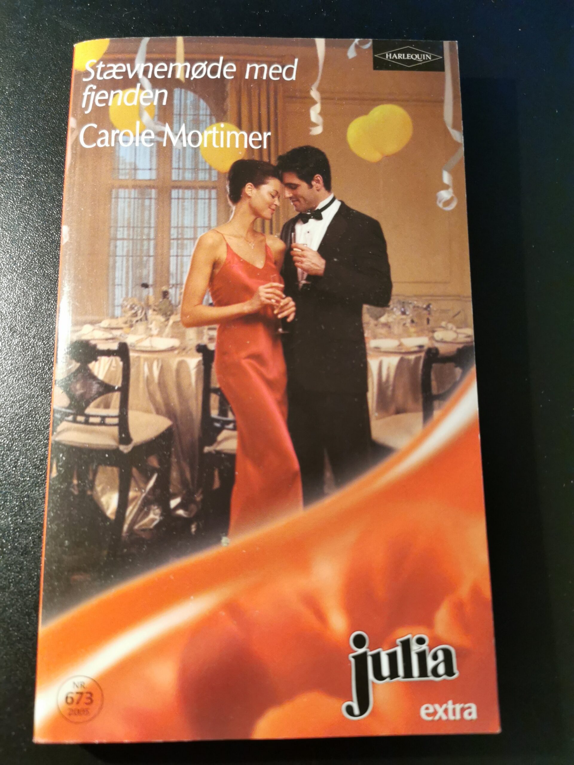 Stevenmøde med fjenden, Carole Mortimer, Julia, Harlequin, Nr 673/2005