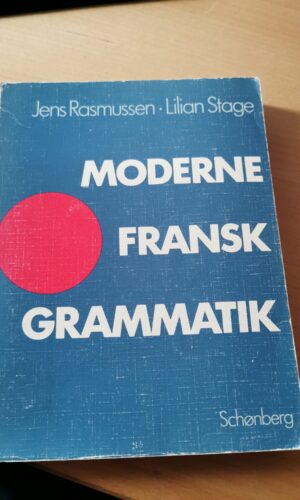 Moderne Fransk Grammatik, Jens Rasmussen/Lilian Stage