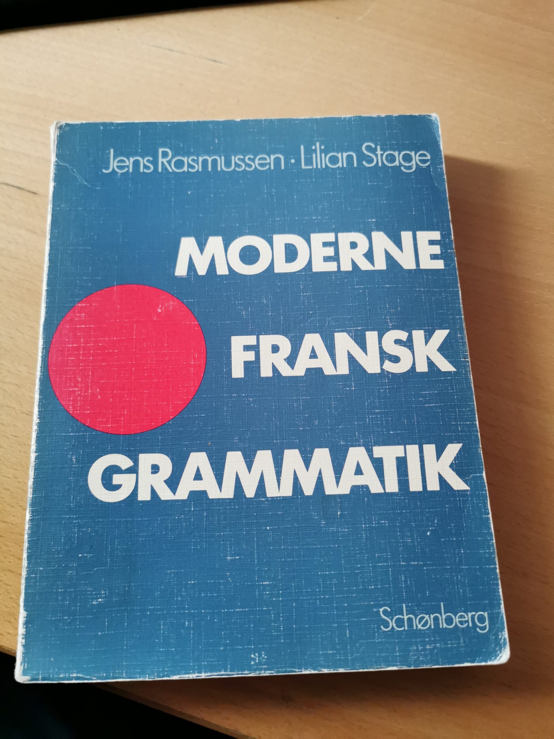 Moderne Fransk Grammatik, Jens Rasmussen/Lilian Stage