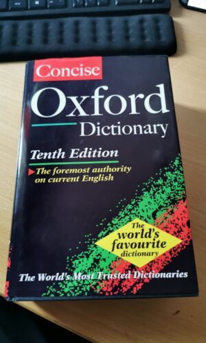 Oxford Dictionary, Tenth Edition, Concise