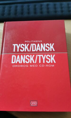 Politikens Tysk/Dansk, Dansk/Tysk Ordbog Med CD-ROM
