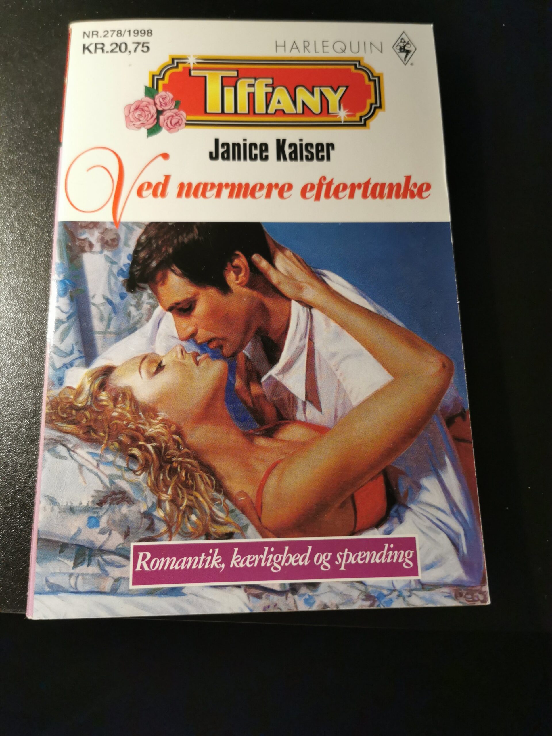 Ved nærmere eftertanke, Janice Kaiser, Tiffany, Harlequin, Nr 278/1998