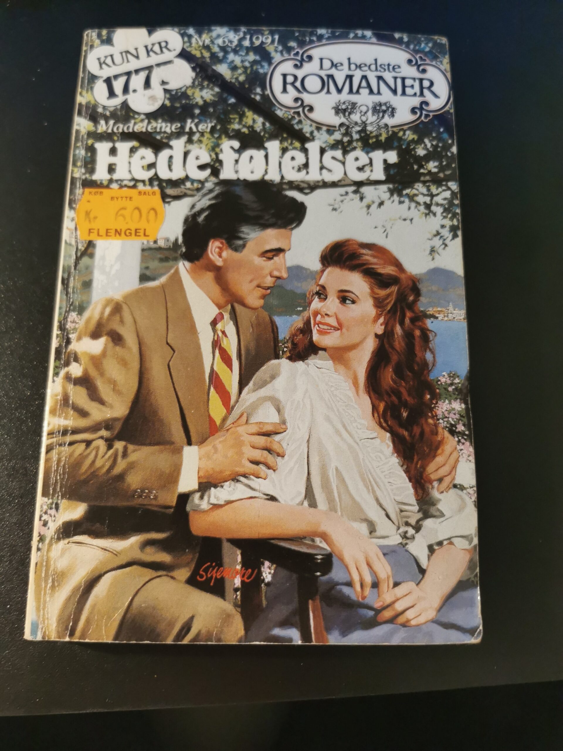 Hede følelser, Madeleine Ker, De bedste romaner, Nr 63/1991