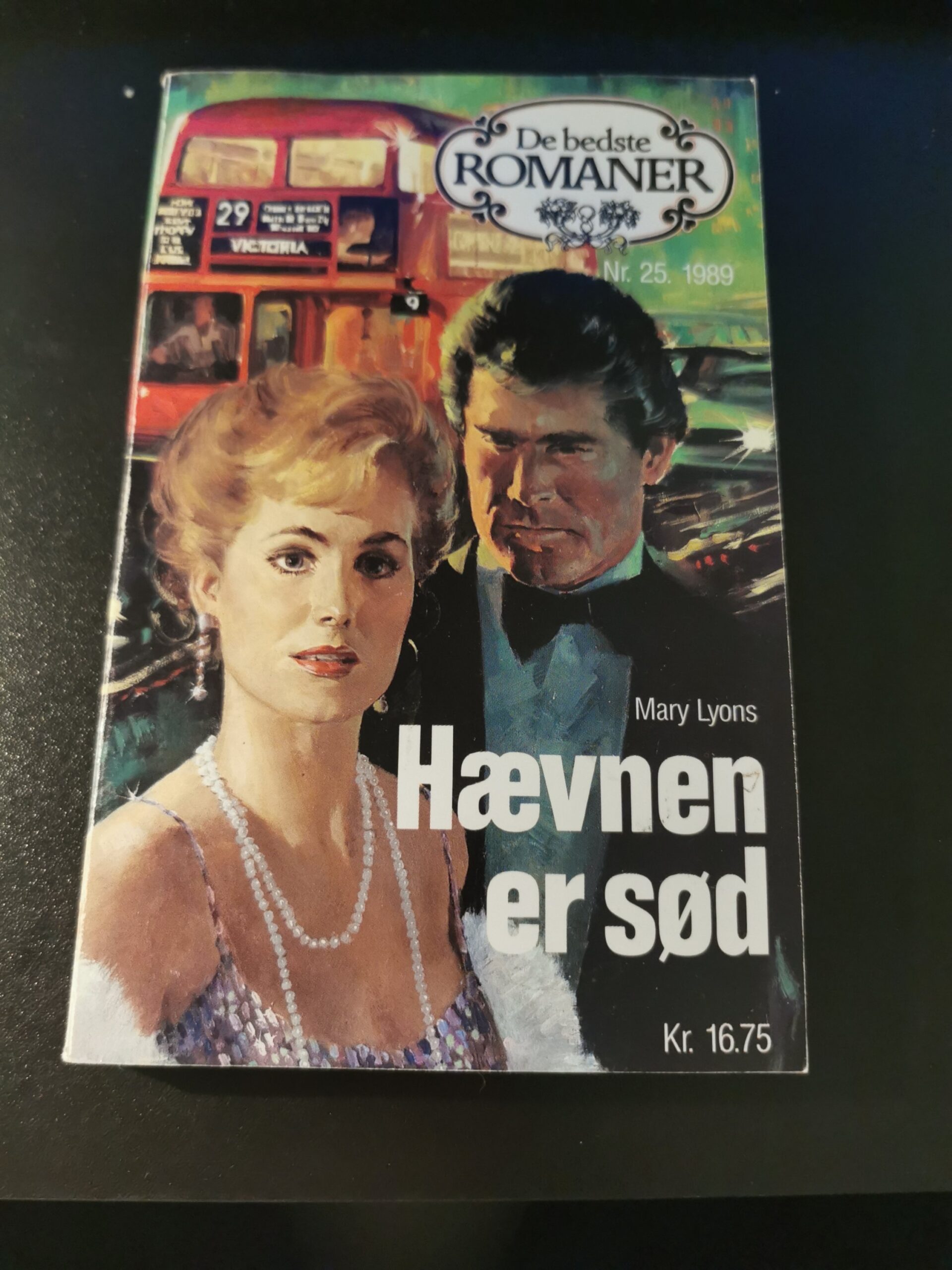 Hævnen er sød, Mary Lyons, De bedste romaner, Nr 25/1989