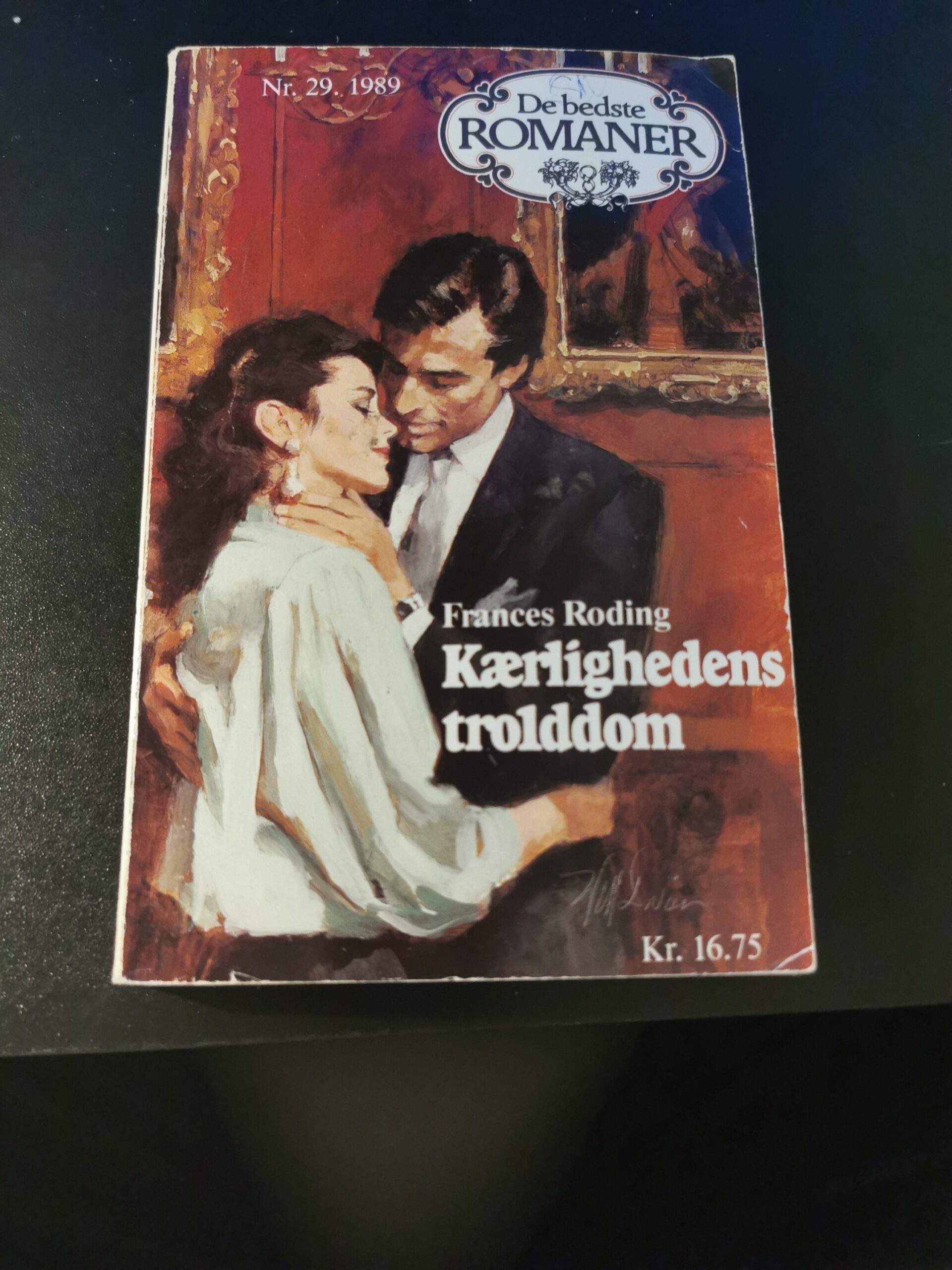 Kærlighedens trolddom, Frances Roding, De bedste romaner, Nr 29/1989