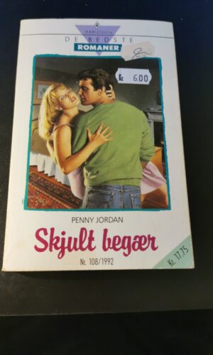 Skjult begær, Penny Jordan, De bedste romaner, Nr 108/1992