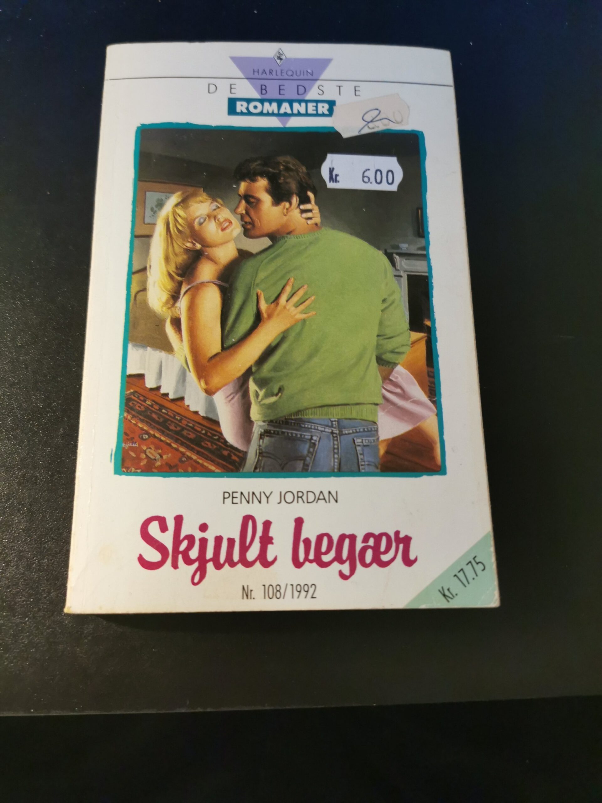 Skjult begær, Penny Jordan, De bedste romaner, Nr 108/1992