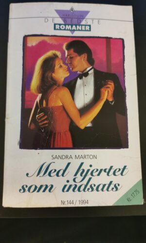 Med hjertet som indsats, Sandra Marton, De bedste romaner, Nr 144/1994