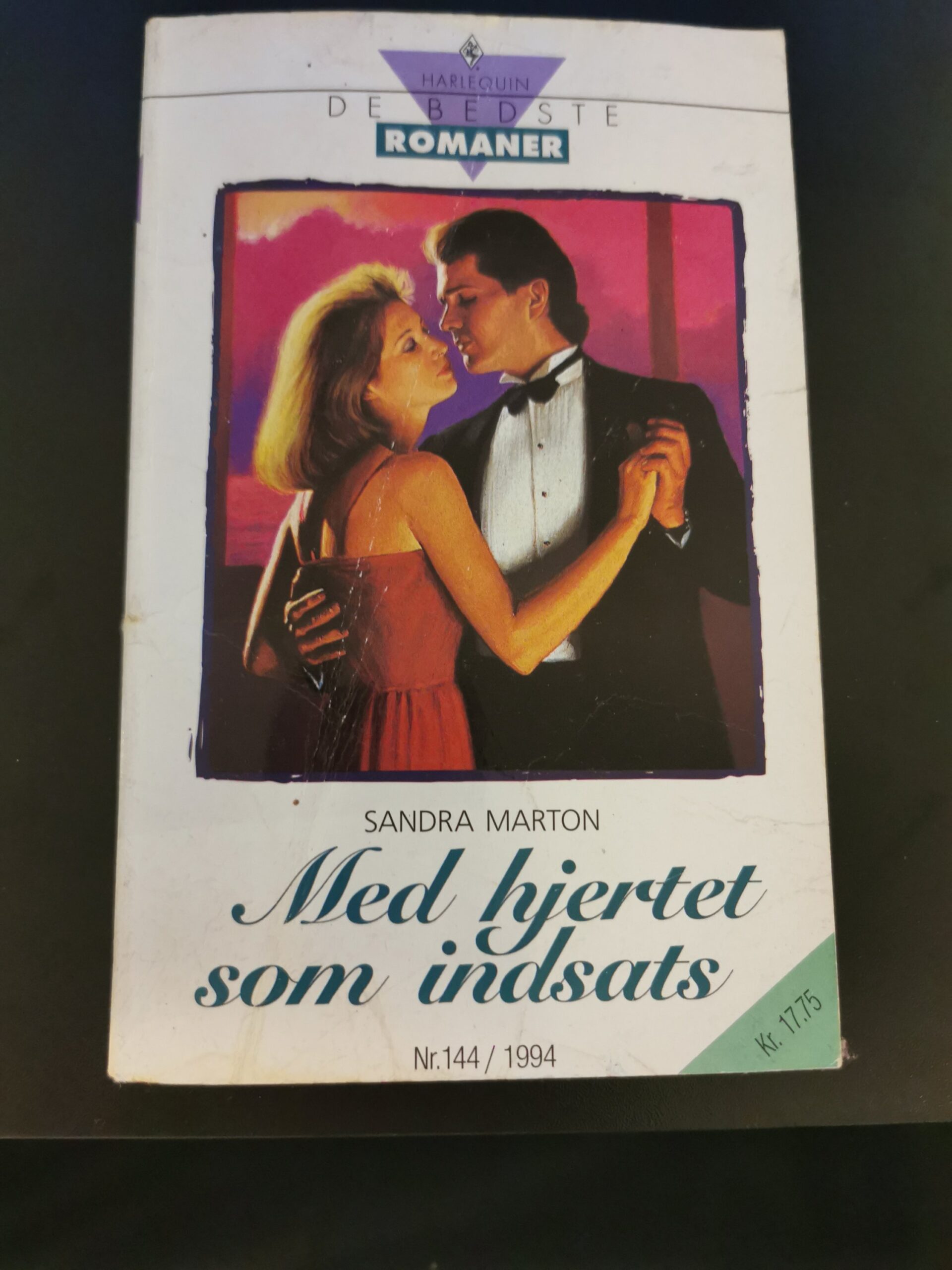 Med hjertet som indsats, Sandra Marton, De bedste romaner, Nr 144/1994