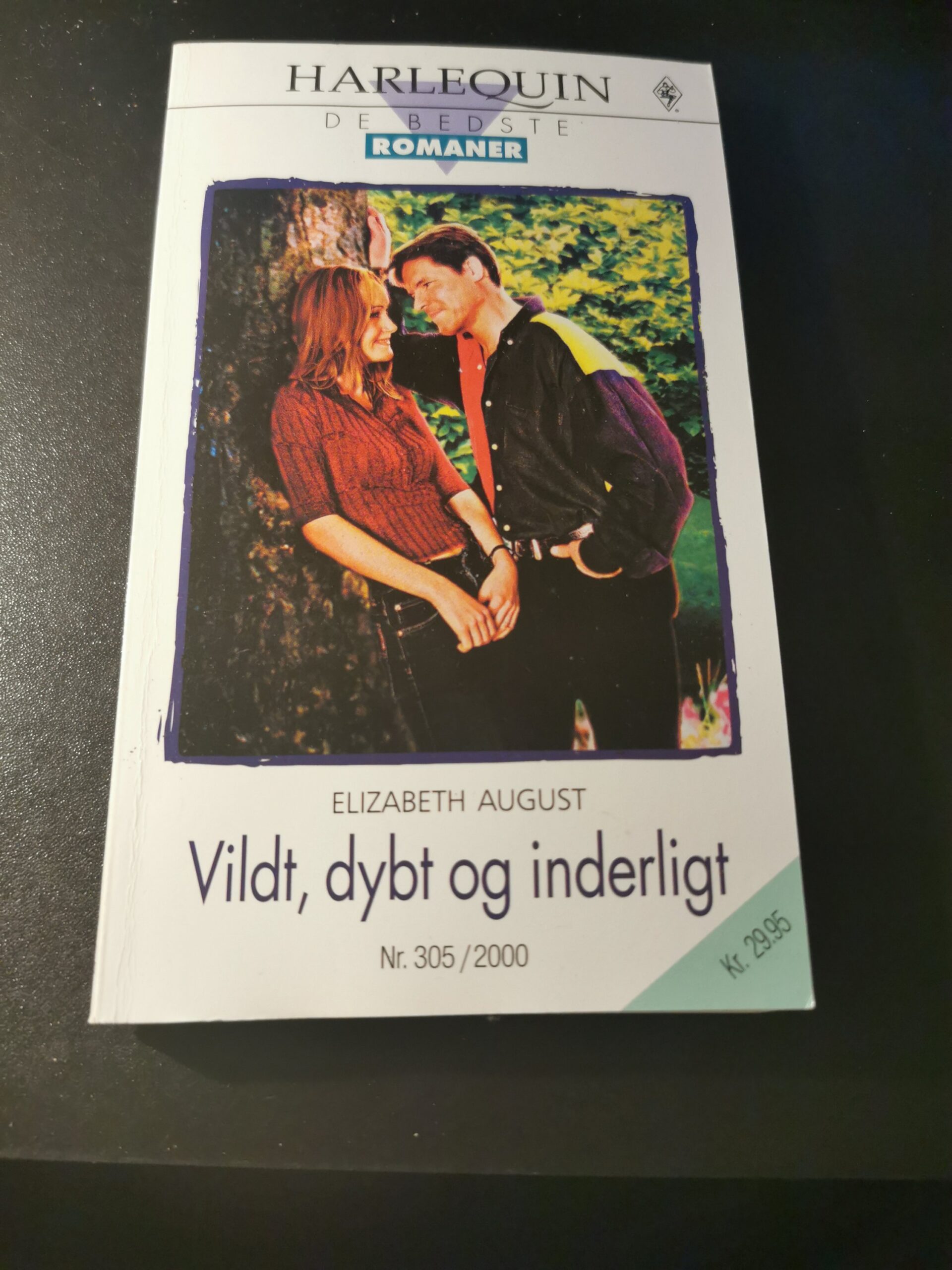 Vildt dybt og inderligt, Elizabeth August , Harlequin, De bedste romaner, Nr 305/2000