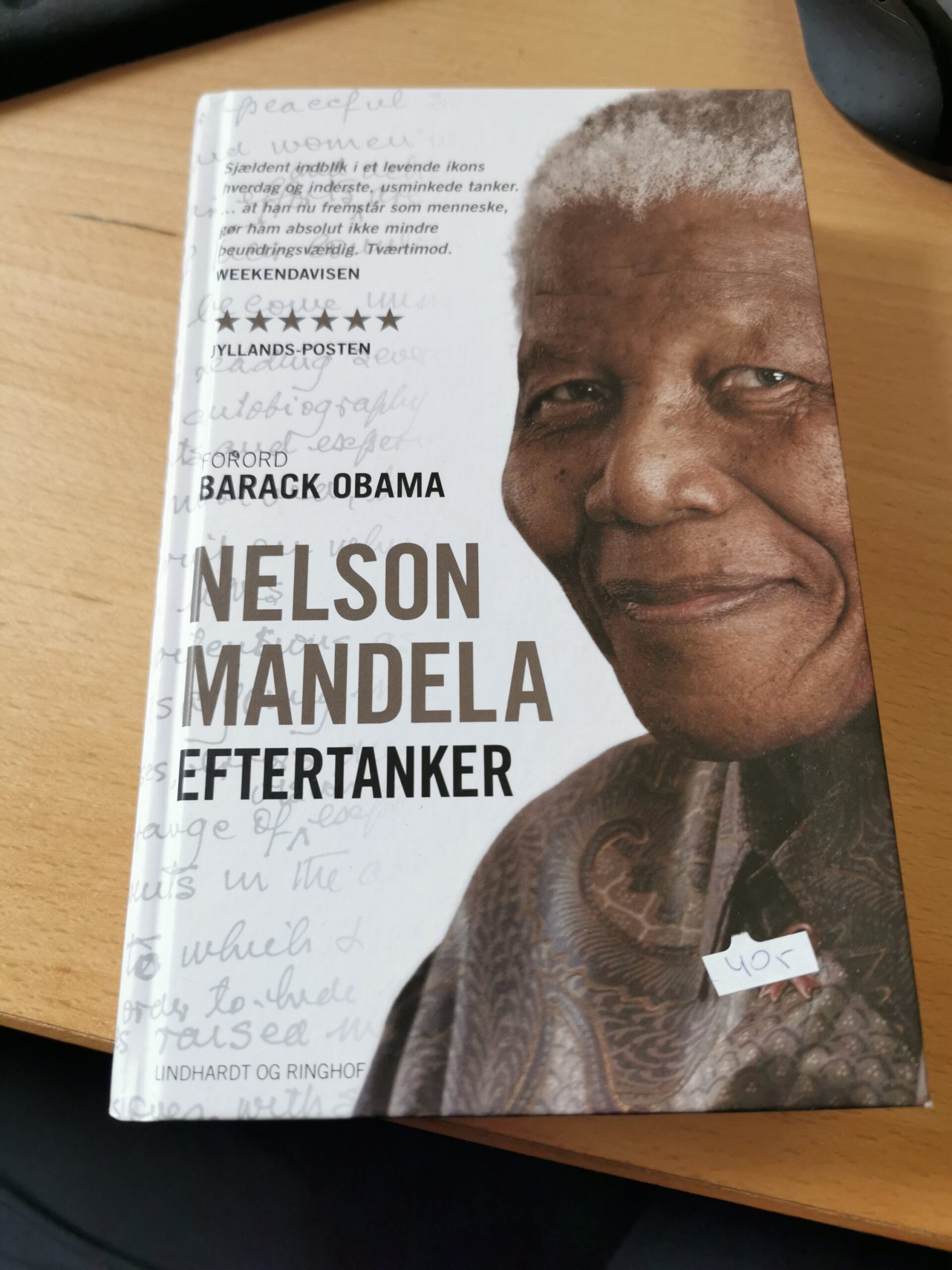 Nelson Mandela, Lindhardt og Ringhof