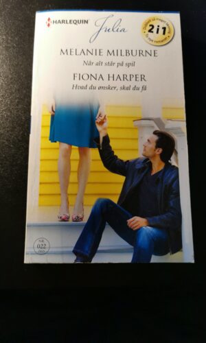 Når alt står på spil, Melanie Milburne, Hvad du ønsker skal du få, Fiona Harper, Harlequin, Julia, Nr. 022/2015