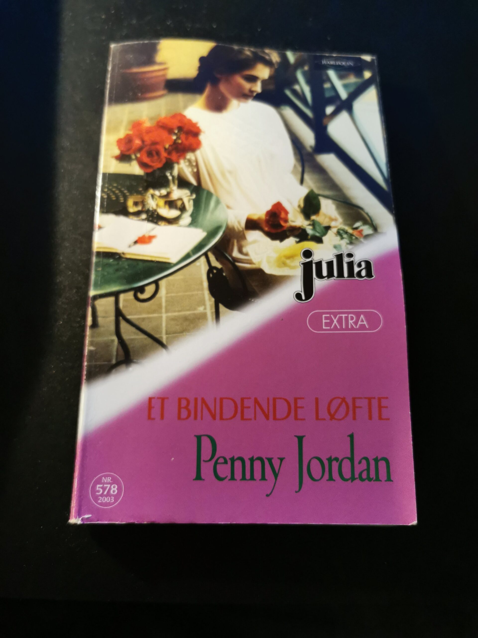 Et bindende løfte, Penny Jordan, Harlequin, Julia, Nr. 578/2003