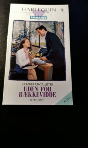 Udenfor rækkevidde, Heather Macallister, Harlequin, De bedste romaner, Nr. 325/2001